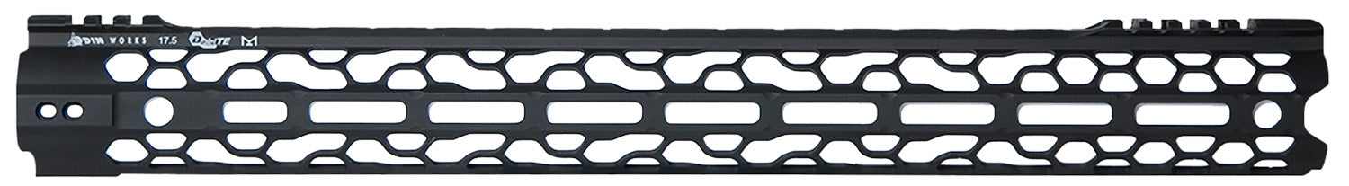 Odin Works 17.5" M-LOK AR-10 Free-Float Forend, .308, Black Aluminum, Hardware Included