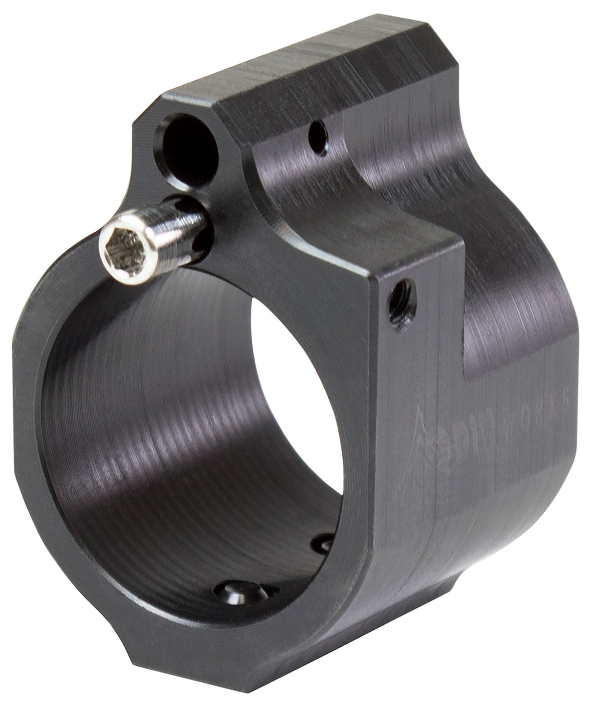 Odin Works, Adjustable Low Profile Gas Block, .750 Diameter, Black, Not For Pistol Length Gas Systems