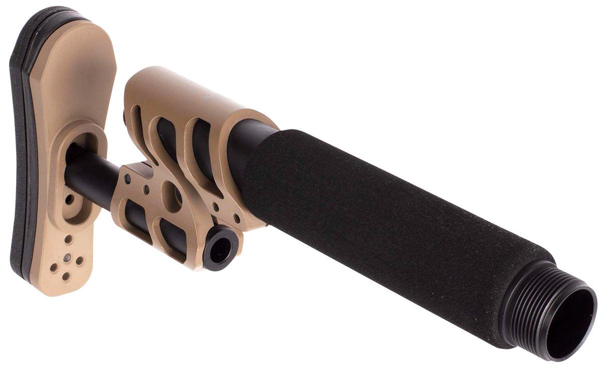Odin Works OSZULUKITFDE Zulu 2.0 FDE Aluminum Adjustable Rifle Stock Kit Ambidextrous