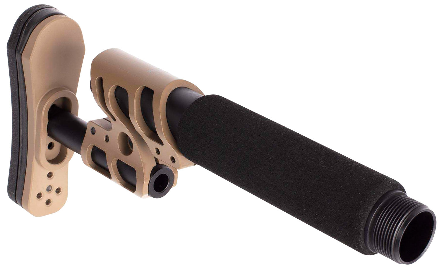 Odin Works OSZULUKITFDE Zulu 2.0 FDE Aluminum Adjustable Rifle Stock Kit Ambidextrous