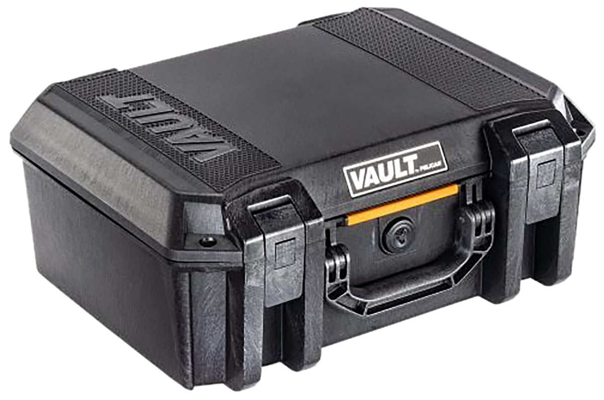 Pelican 2504430001 Vault Black Polyethylene 5 Pistol Storage Case Lockable