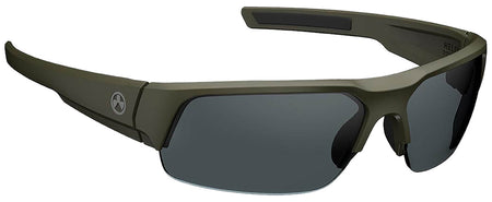 Magpul MAG109713151100 Helix Eyewear Gray Lens OD Green TR90NZZ Frame