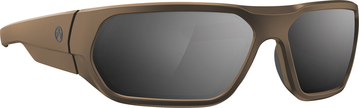 Magpul MAG114513151100 Radius Eyewear Gray Lens OD Green Polycarbonate Frame