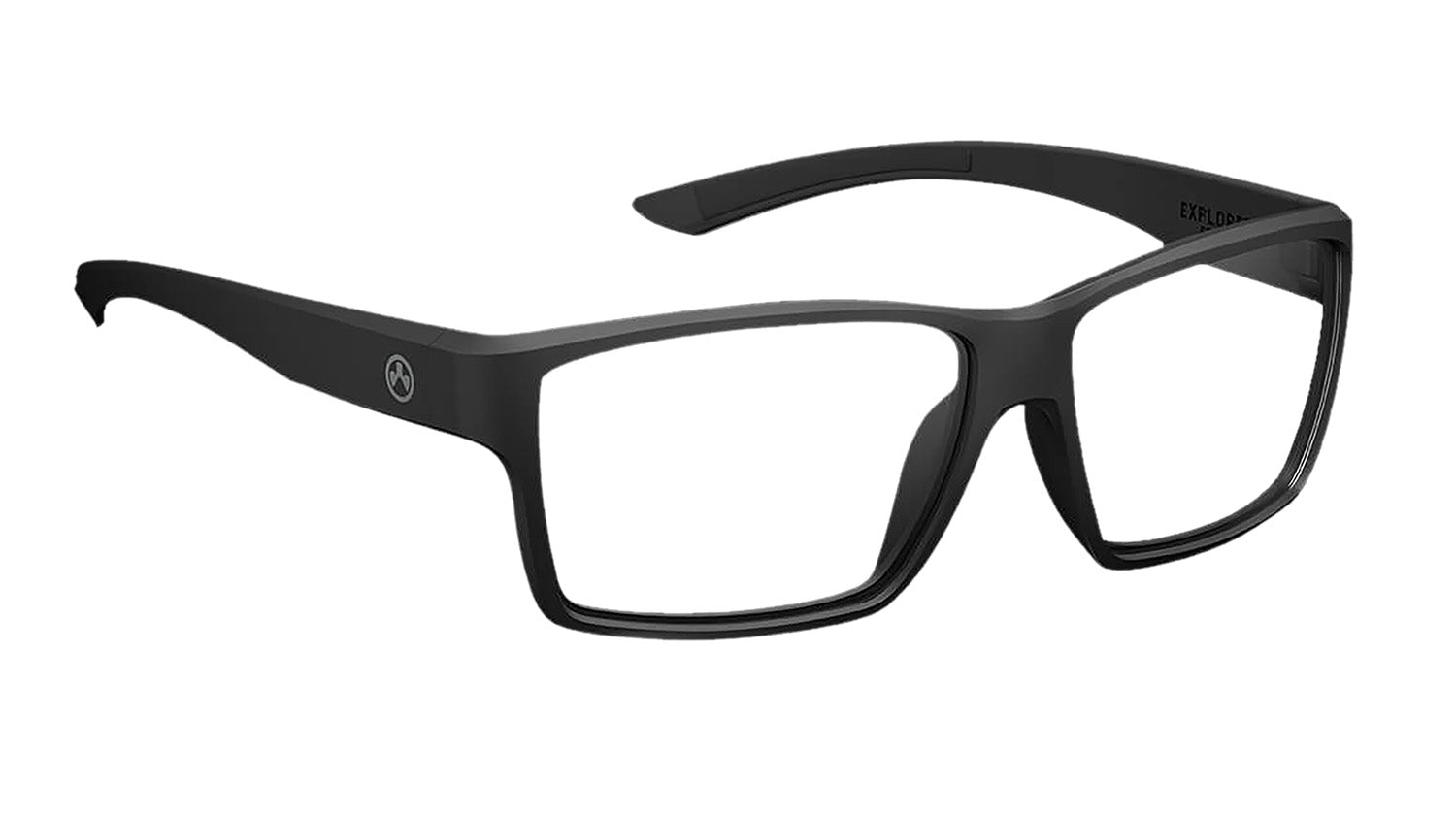 Magpul MAG114700011000 Explorer Adult Eyewear Clear Lens Black Polycarbonate Frame