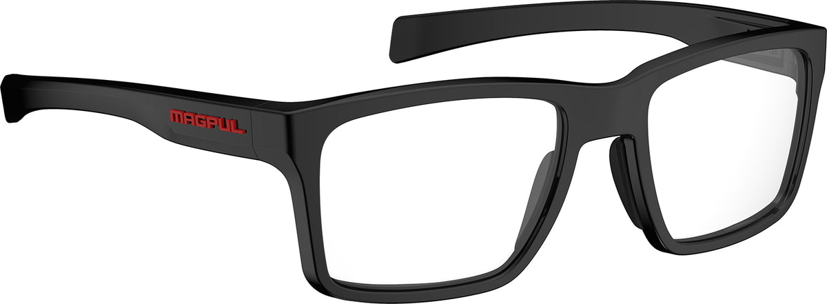 Magpul MAG12770011000 Rider Eyewear Clear Lens Black Polycarbonate Frame
