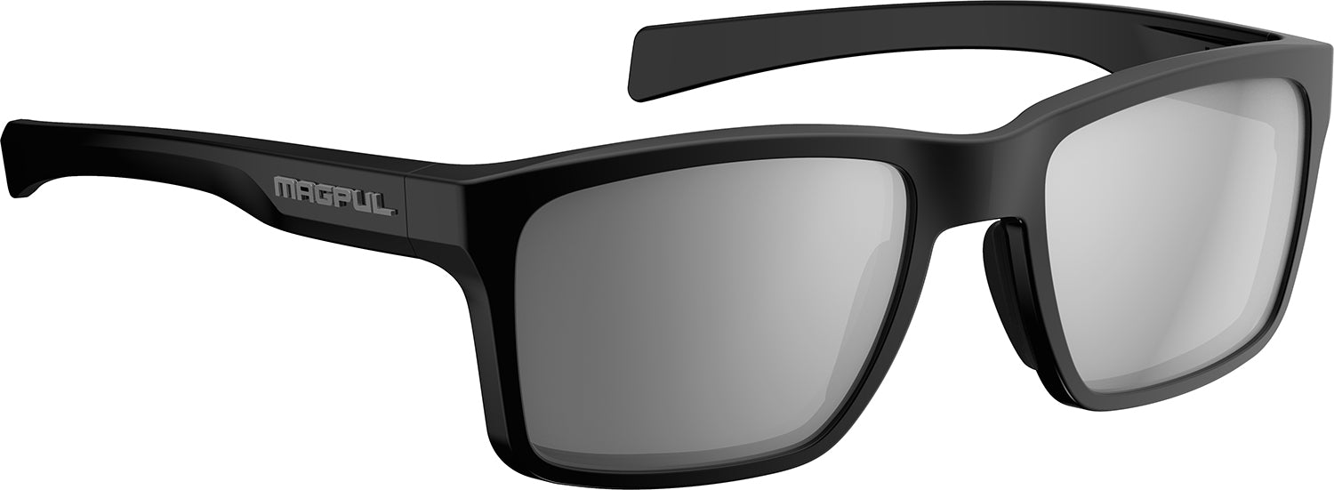 Magpul MAG12770071110 Rider Eyewear Gray Lens Black Polycarbonate Frame
