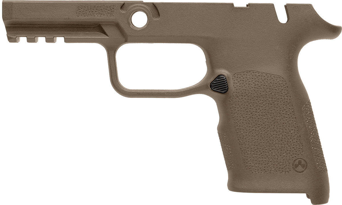 Magpul MAG1431FDE FDE Compact Polymer Grip Frame with Manual Safety for Sig P320