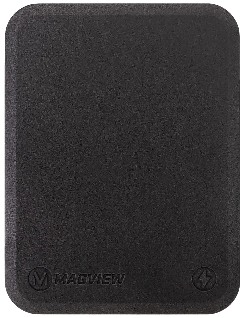 Magview 82028 Wireless Charging Magnetic Phone Plate 2.50" x 3.25" Black