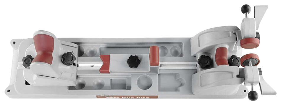 Tipton Best Gun Vise Gray Universal Polymer Firearm Cleaning and Gunsmithing