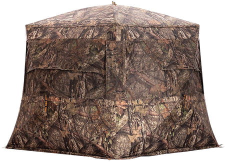 Rhino Blinds RBO224 300D Realtree Edge Low Hub 5-Hub Ground Blind