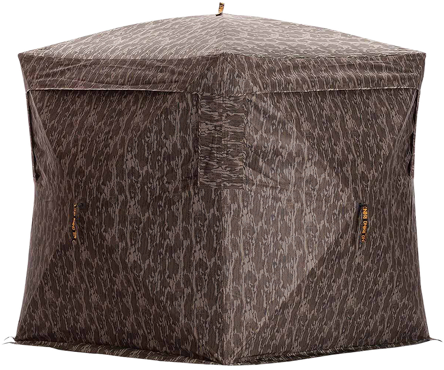 Rhino Blinds RBO187 150 Denier Mesh 5-Hub Mossy Oak Bottomland Rhino 180 Ground Blind