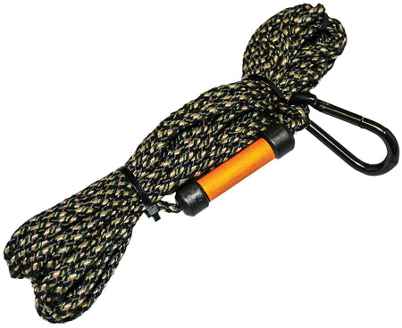HME Tree Stand Hoist Rope 25 Foot Length with Black Carabiner
