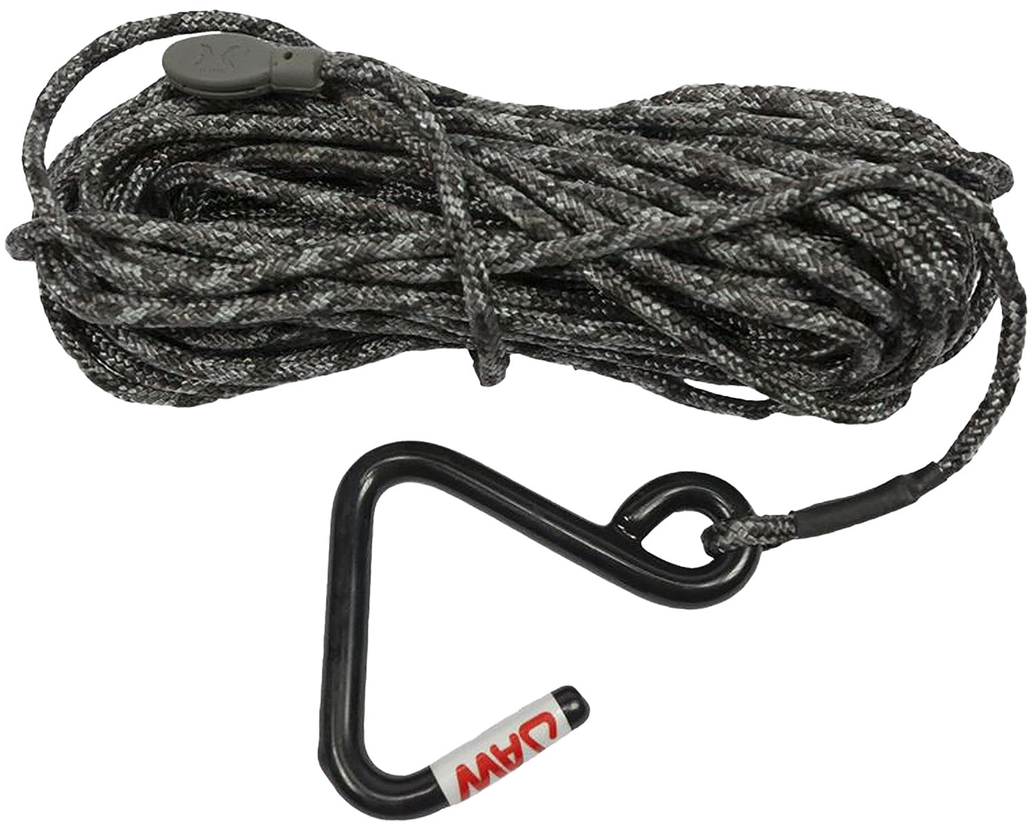Hawk HWKHA3032 Reflective Jaw Hook Hoist Rope Black 35ft