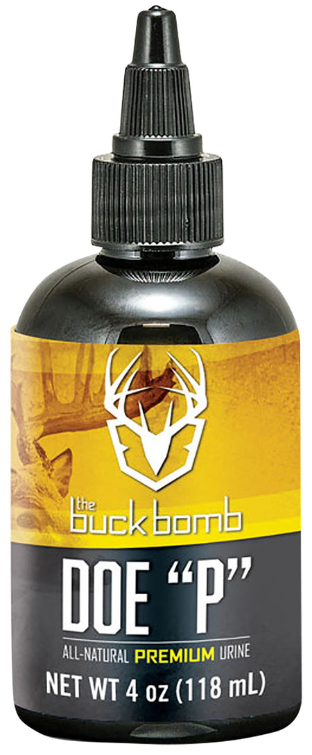 Buck Bomb BB-200009 Deer Attractant Doe/Fawn Urine 4oz Dropper
