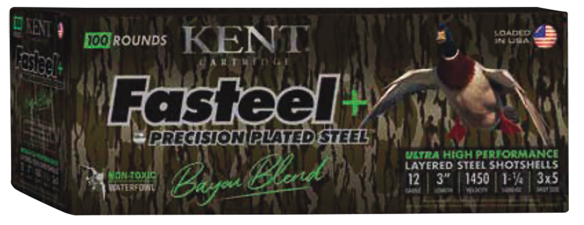 Kent Cartridge 12 Gauge Shotgun Ammo  3 in 1-1/4 oz #3 / 5