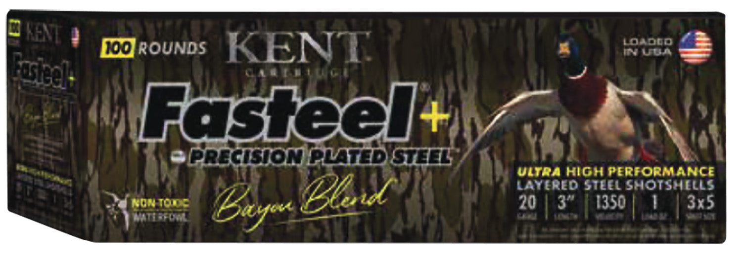 Kent Cartridge 20 Gauge Shotgun Ammo  3 in 1 oz #3 / 5