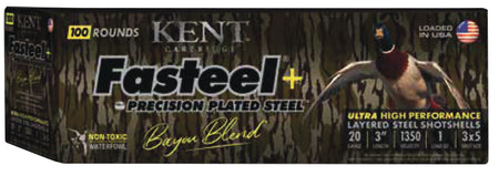 Kent Cartridge 20 Gauge Shotgun Ammo  3 in 1 oz #3 / 5