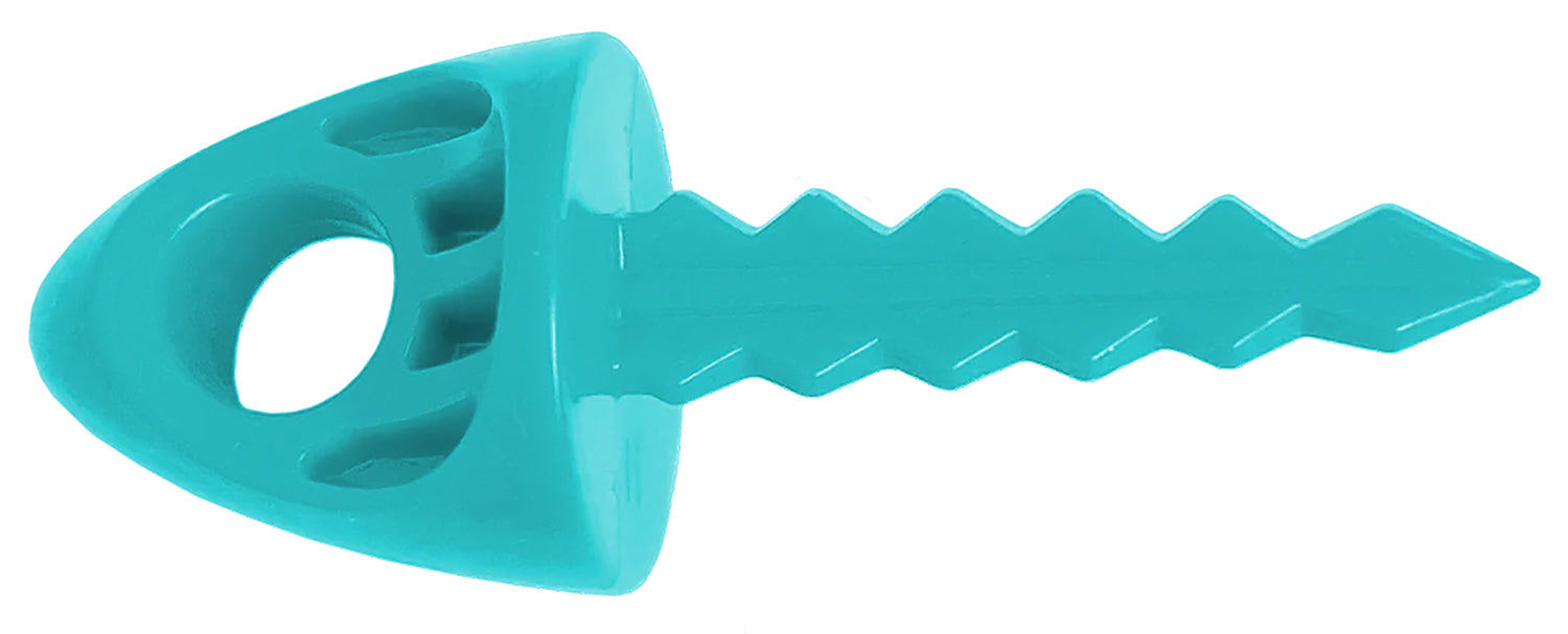 TargetTack Teal Green 1-Inch Polycarbonate Tacks for Paper and Vinyl Targets, 6 Count