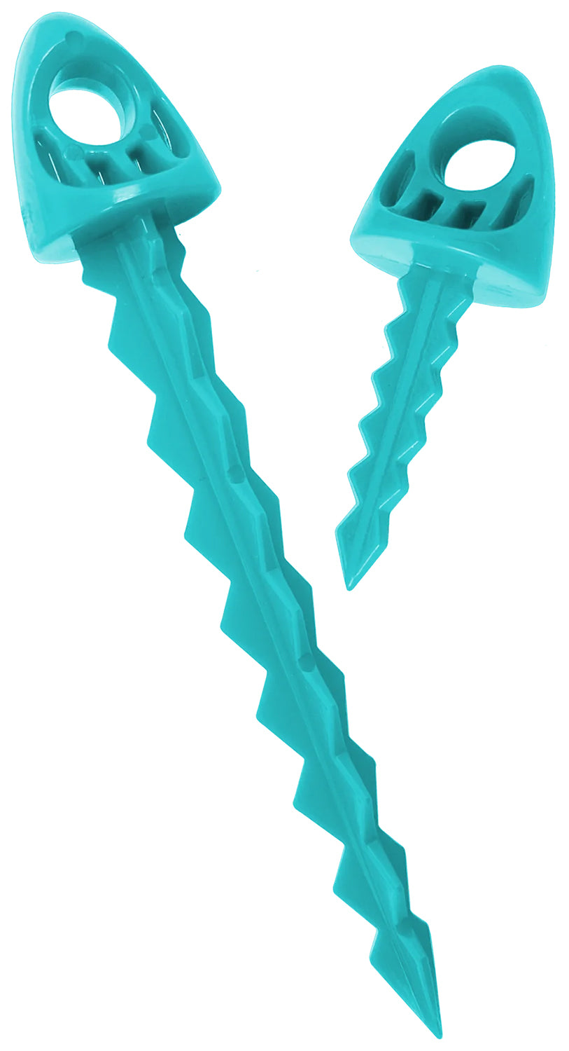 TargetTack Teal Green 1-Inch and 3-Inch Polycarbonate Variety Tacks for Targets, 12 Count