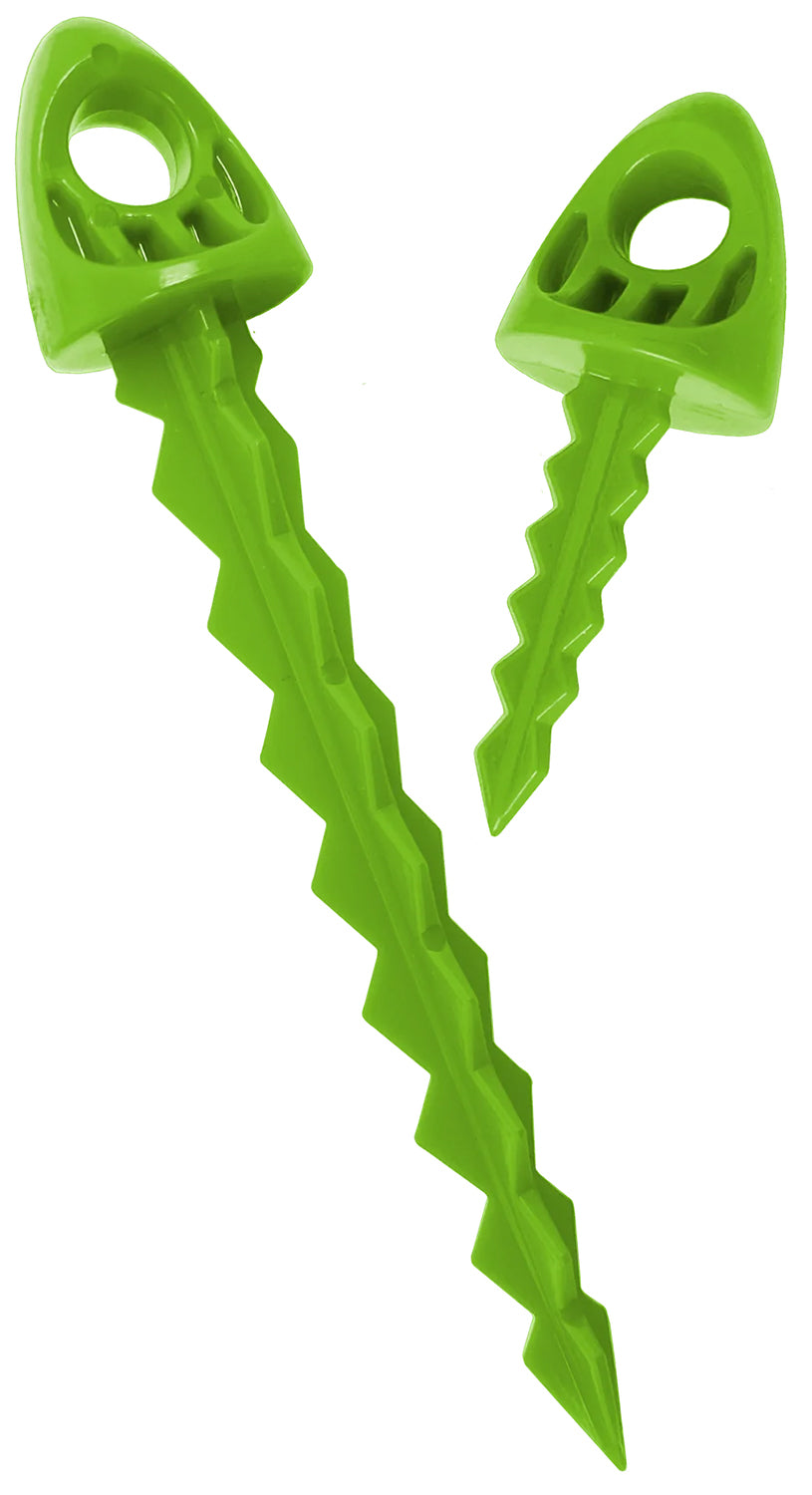 TargetTack Lime Green 1-Inch and 3-Inch Polycarbonate Variety Tacks for Targets, 12 Count