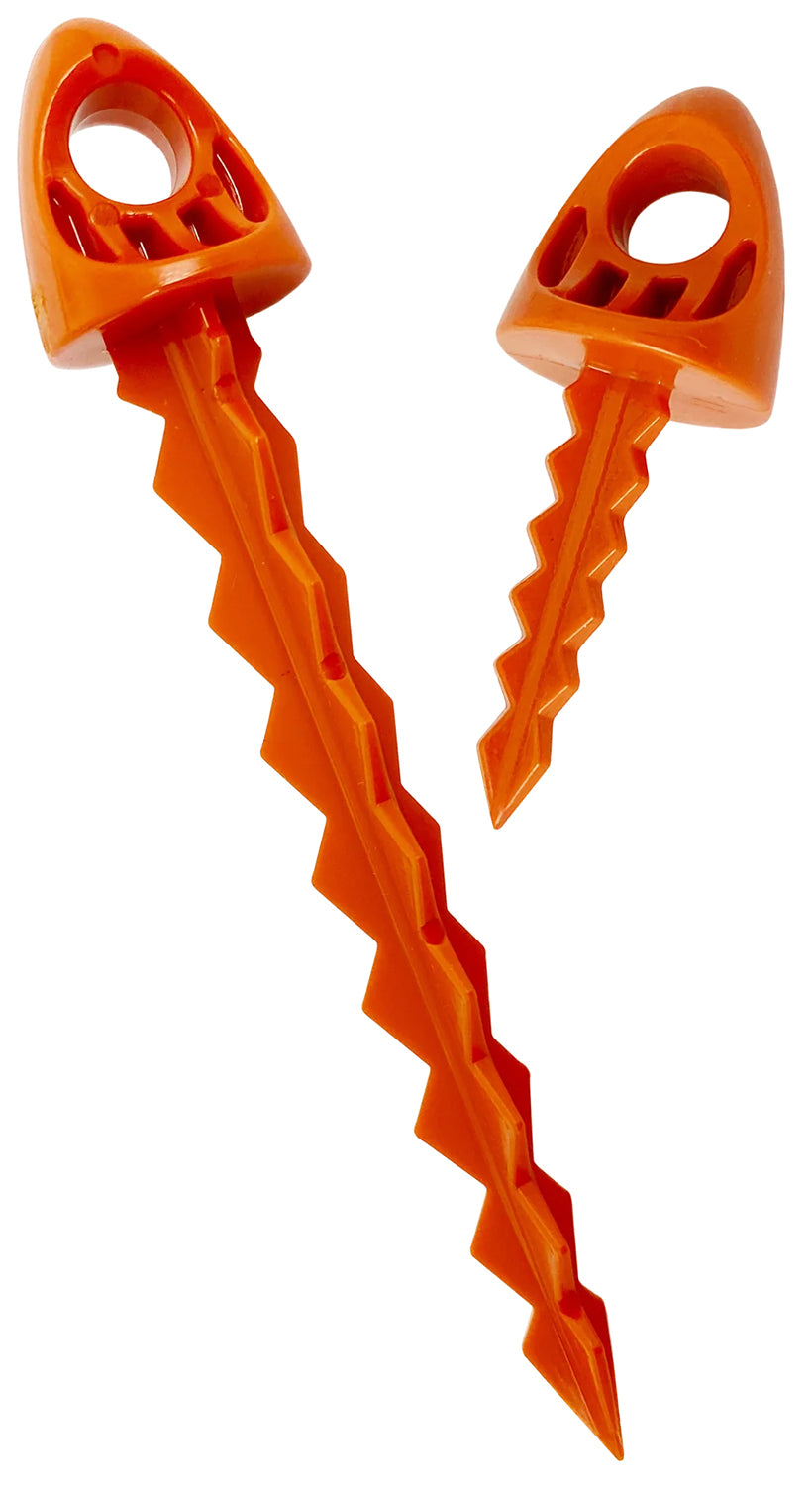 TargetTack Orange 1-Inch and 3-Inch Polycarbonate Variety Tacks for Paper Targets, 12 Count