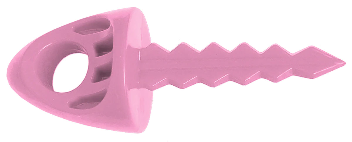 TargetTack Pink 1-Inch Polycarbonate Tacks for Paper and Vinyl Targets, 12 Count