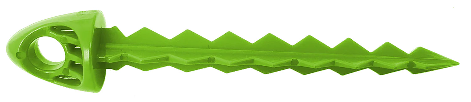 TargetTack Lime Green 3-Inch Polycarbonate Tacks for Paper and Vinyl Targets, 12 Count