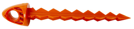 TargetTack Orange 3-Inch Polycarbonate Tacks for Paper and Vinyl Targets, 12 Count