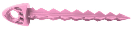 TargetTack Pink 3-Inch Polycarbonate Tacks for Paper and Vinyl Targets, 12 Count