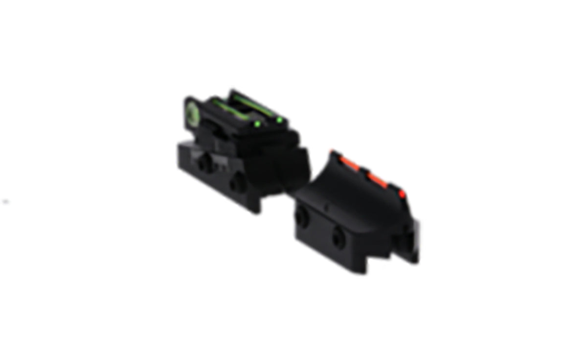 Truglo Tru-Point Xtreme Universal Ventilated Rib Shotgun Sight Red/Green Fiber Optic Black