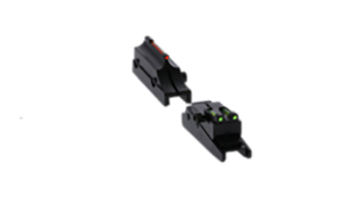 Truglo Pro Magnum Gobble-Dot Adjustable Turkey/Deer Shotgun Sight Browning Maxus Silver 1/4" Rib Fiber Optic