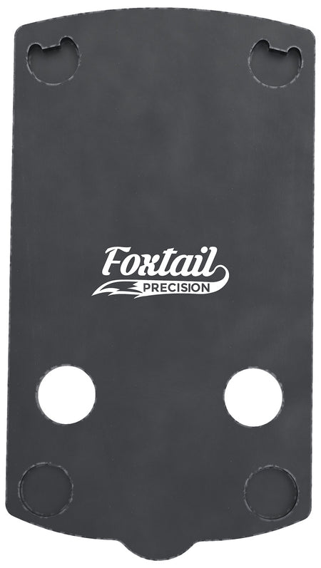 Foxtail Precision 100005 Black Anodized Pistol Optic Plate Glock 43X 48 MOS Springfield OSP