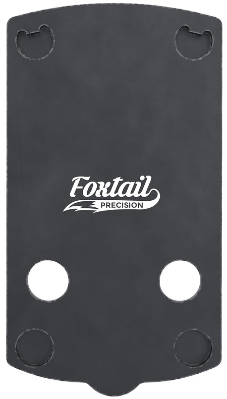 Foxtail Precision 100009 Black Anodized Pistol Mount Plate Glock 43X/48 MOS Springfield OSP