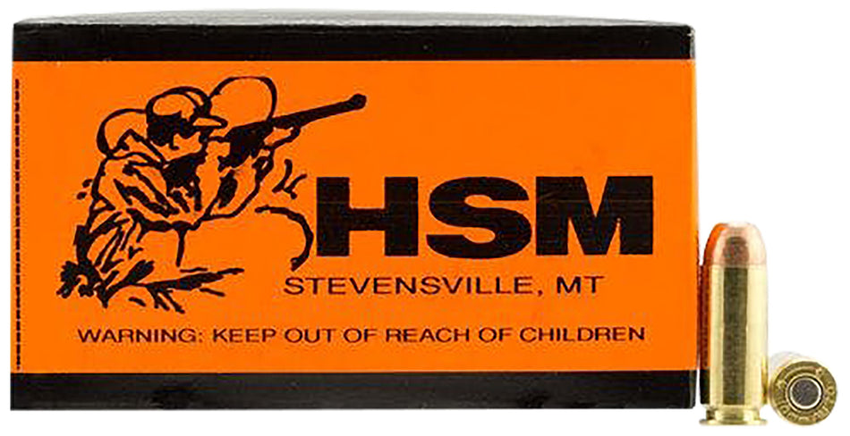 HSM 10mm Auto Pro 200 grain Full Metal Jacket ammunition