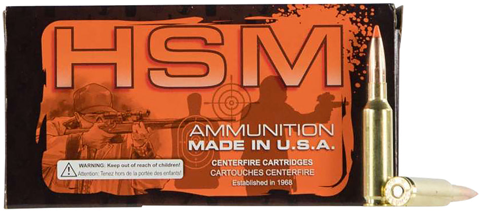 HSM .300 Winchester Mag  165 grain Super Shock Tip ammunition