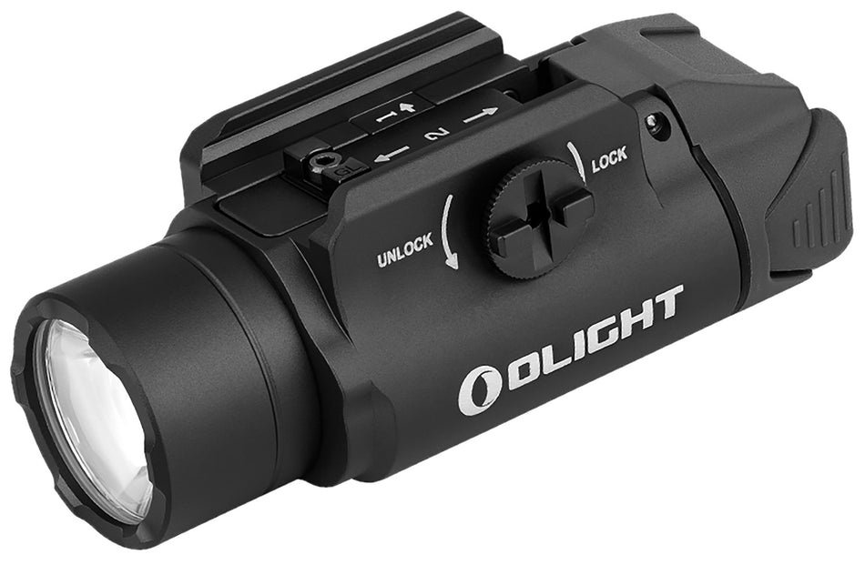 Olightstore PL-3R Valkyrie Black 1500 Lumen Rechargeable Weapon Mounted Light