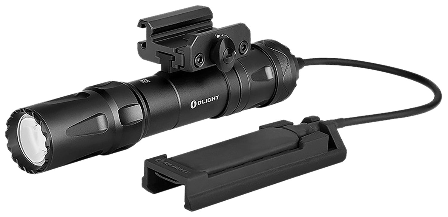 Olightstore Odin Black 2000 Lumens Rail Mount Tactical Flashlight White LED