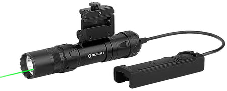 Olight ODINGLMINI Odin GL Mini Weapon-Mount Flashlight Black 1,000 Lumens Green Laser