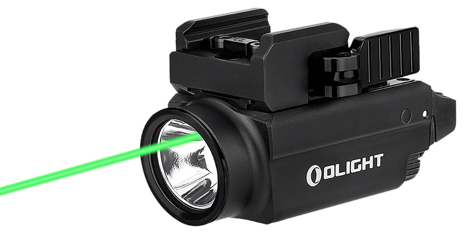 Olightstore Baldr S Black 800 Lumen Weapon Light Green Laser Combo Glock/Picatinny Rail