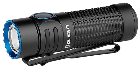 Olight WARRIORNANOBK Warrior Nano Black Anodized 15/60/400/600/1,200 Lumens Tactical Light