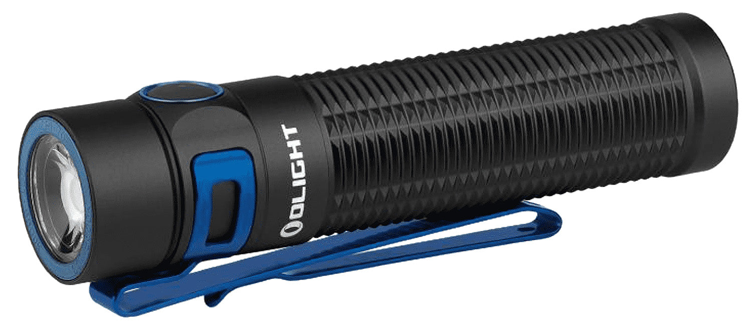 Olight BATON3PROMAXBKCW Baton 3 Pro Max Black Anodized 1/15/120/800/2,500 Lumens EDC Flashlight