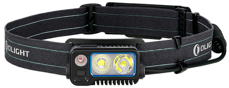Olight Array 2 Pro Black 1,500 Lumens Rechargeable Headlamp with White and Red LED