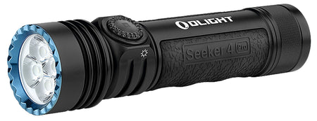 Olight Seeker 4 Pro Matte Black 4,600 Lumens White LED High-Output Flashlight