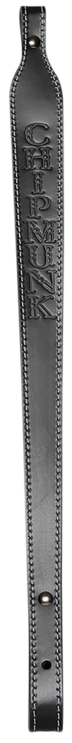 Crickett 80020 Adjustable Black Leather Sling Chipmunk Youth Rifle Carry Strap