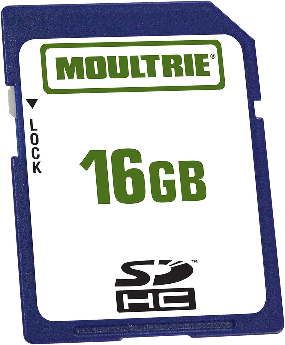Moultrie SD Memory Card 16GB High-Resolution Photo and Video Storage