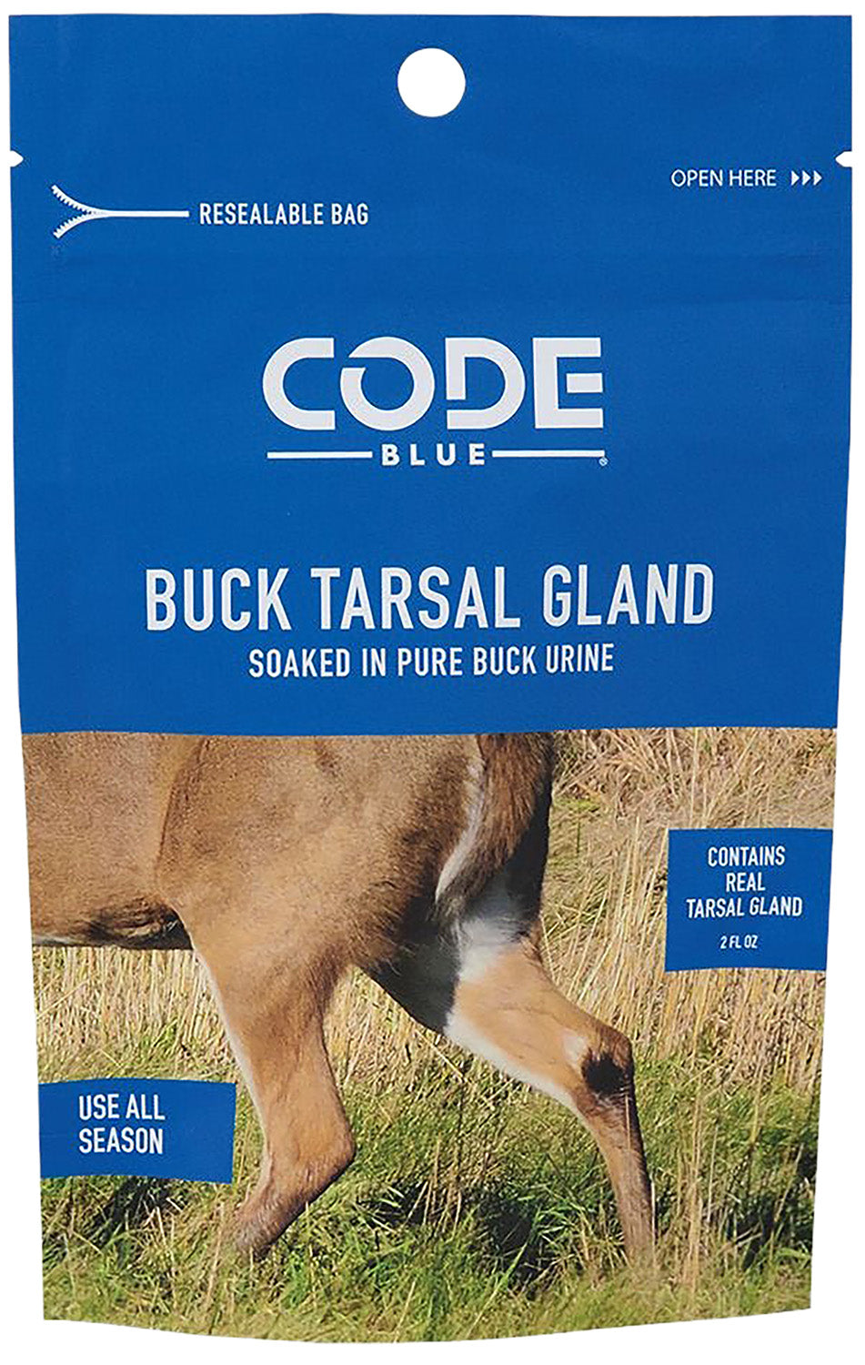 Code Blue OA1424 Real Buck Tarsal Gland Urine Scent Attractant for Deer Hunting