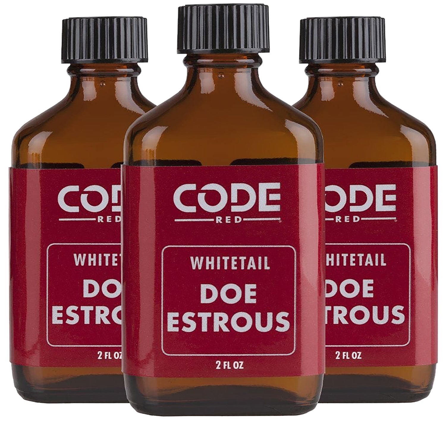 Code Blue OA1325 Code Red Doe Estrous 3-Pack 2 fl oz Each Deer Lure Liquid