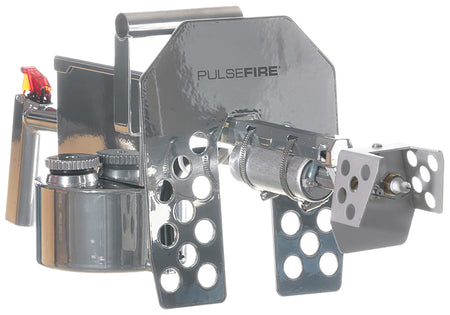 Exothermic Technologies PFLRTSILV Pulsefire LRT Silver Aluminum/Brass Flamethrower 25ft