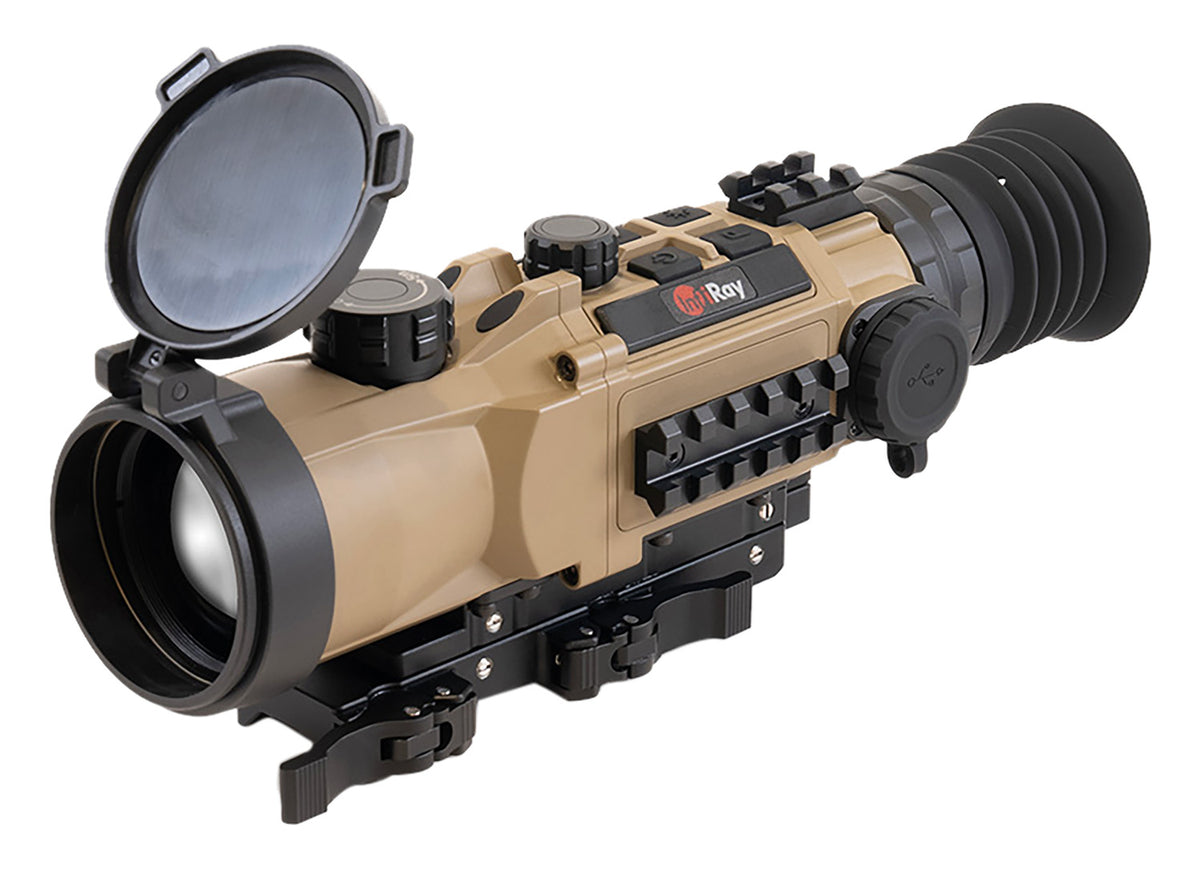 InfiRay Outdoor RICO Hybrid Thermal Clip-On Sight 3x 50mm Black FDE 384x288