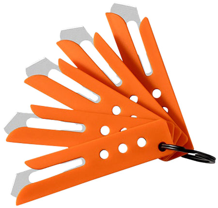 Hogue Expel 35884 Orange Nylon Blade Guard Set – 5 Blades, 5 Guards & 1 Key Ring